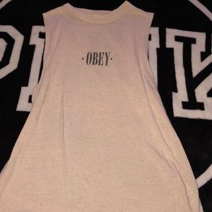 Obey tank top.